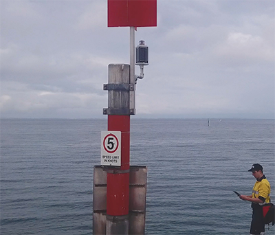 Linterna marina solar de 5 a 9 millas náuticas (SL-C510) - Image 4